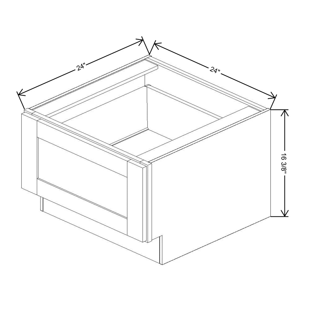 Fabuwood Allure Fusion Kona 24"W Bench Seat